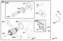 Page J Diagram and Parts List for 32K437-0112-01  Briggs and Stratton Engine